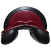 ProLight - Blk with Shaped Burgundy Backroll, 1/2 Moon and Stirrup Loop