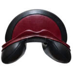ProLight - Blk with Shaped Burgundy Backroll, 1/2 Moon and Stirrup Loop