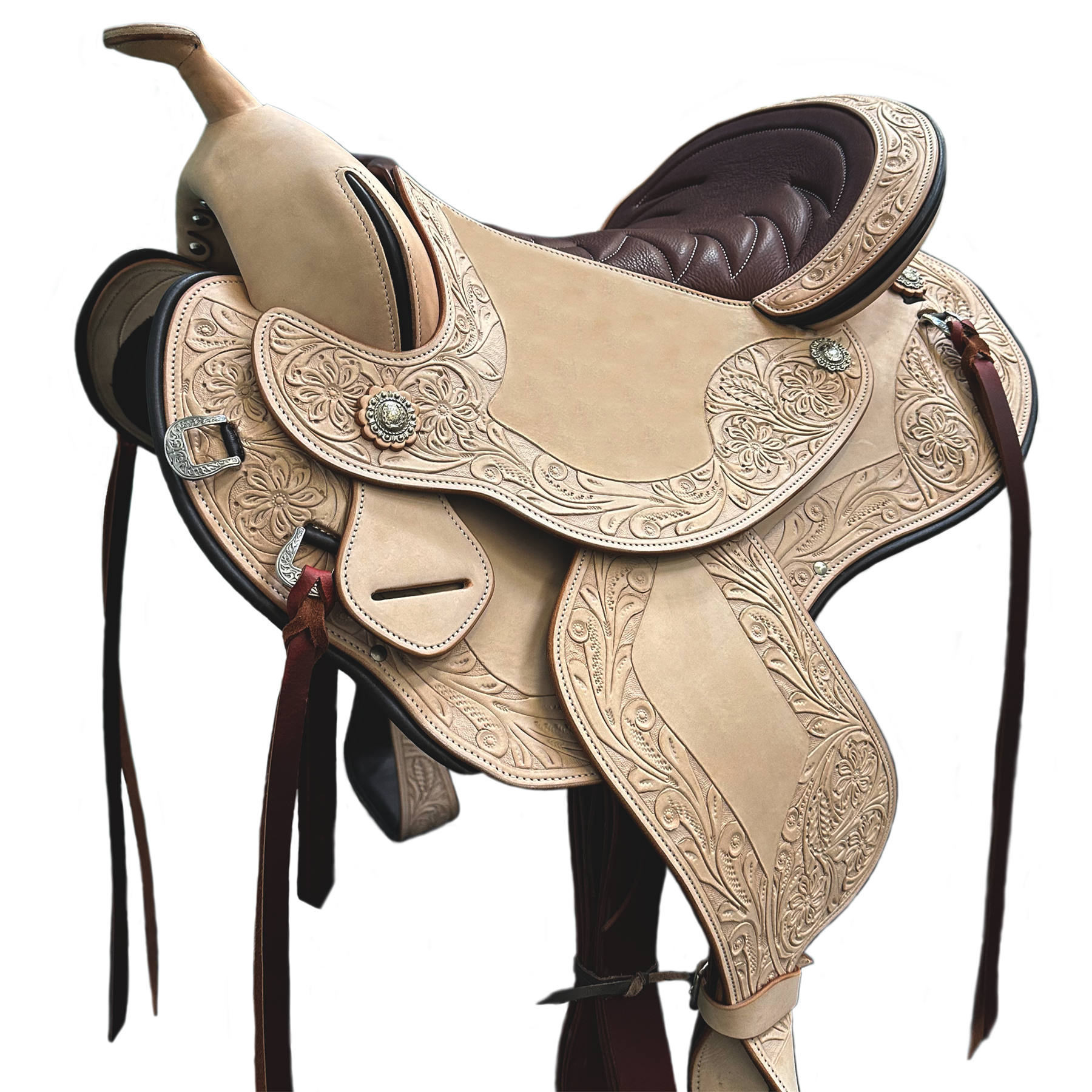 Devin Western Saddle - New Tan Colour 2026