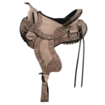 Photo of Devin Western Saddle - New Roughout Brown April 2026