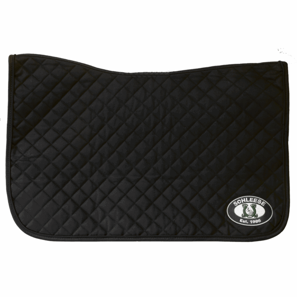 Western Saddle Pad with Schleese Logo