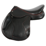 Quest - Black with red glamour stitching