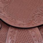 Floral Leaf border - Basket Weave Fill