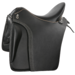 Adelante - Working Equitation - Black with Beige Stitching/Welting