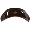 Levitar Cantle with Brown Patent Leather Accent