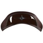 Levitar Cantle with Brown Patent Leather Accent
