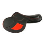 Destiny Light - Black with Red Patent Accents
