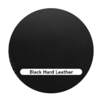 Black Hard Bridle Leather Swatch