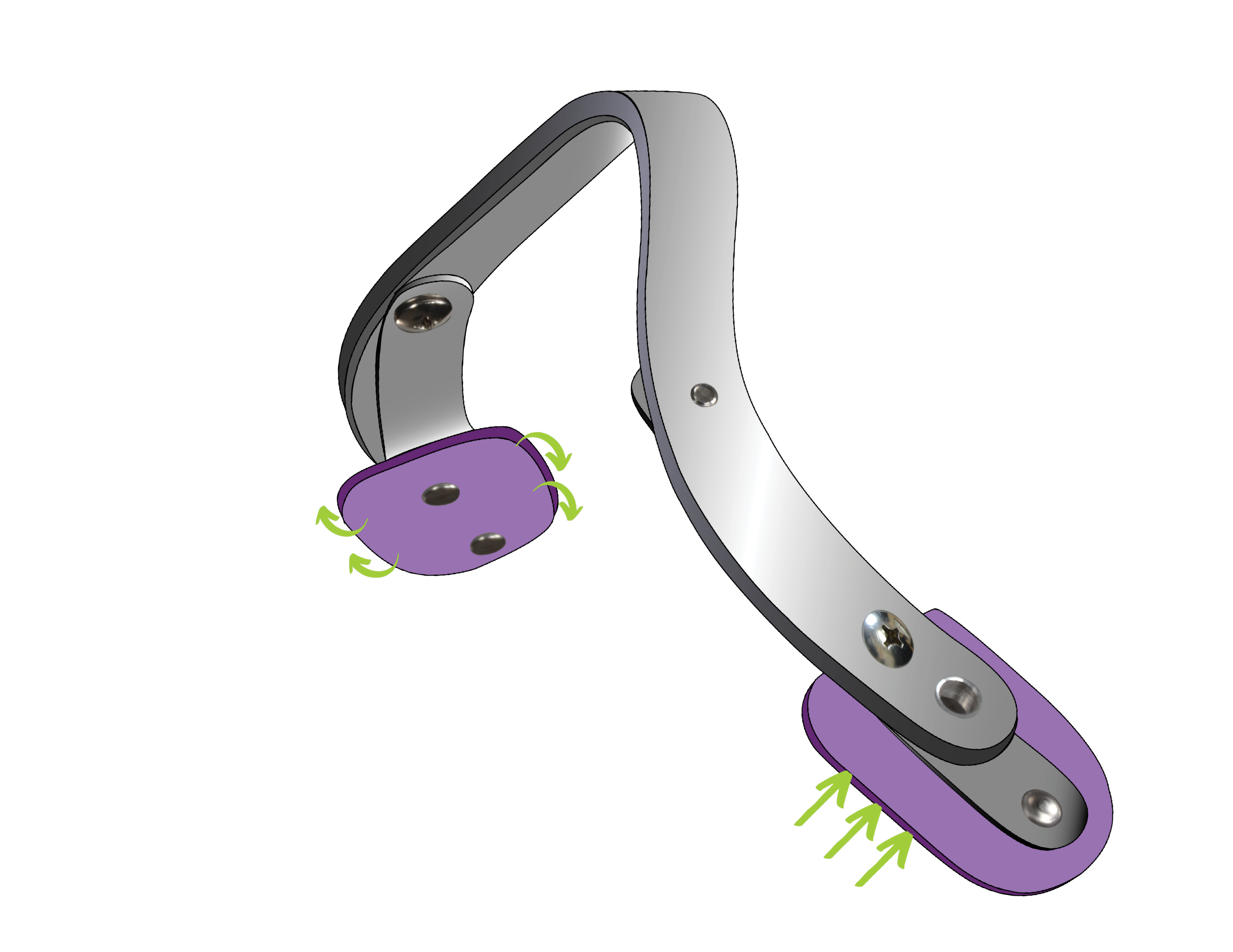 Illustration of the PLS-IG Interchangeable Gullet Plate