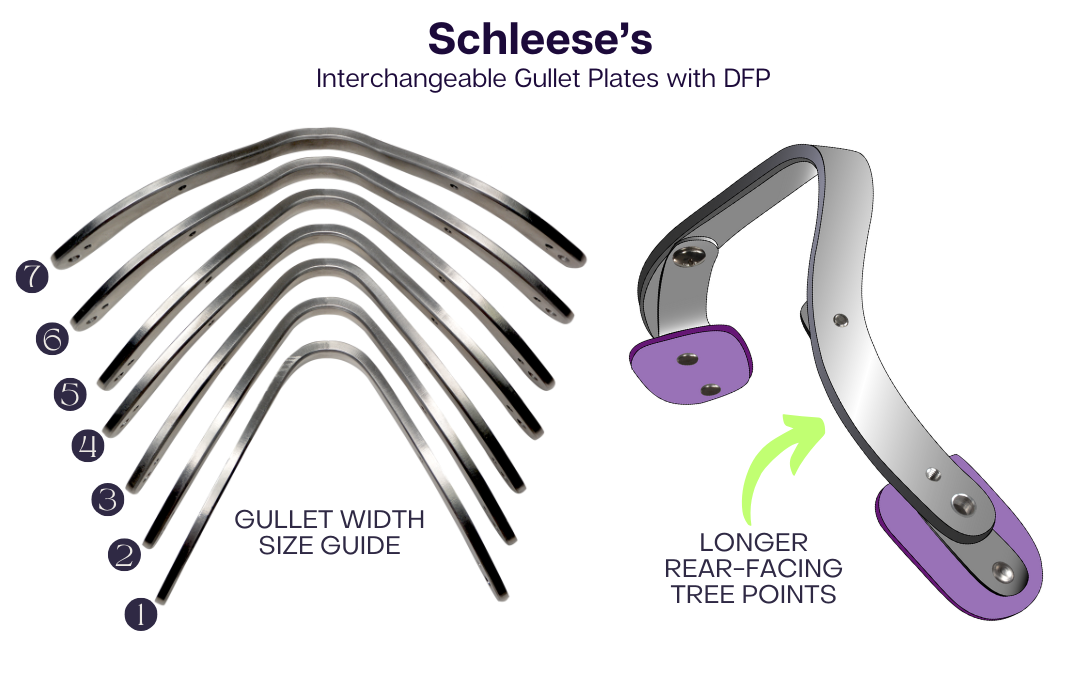 Photo of Schleese 7 Interchangeable Gullet Plates