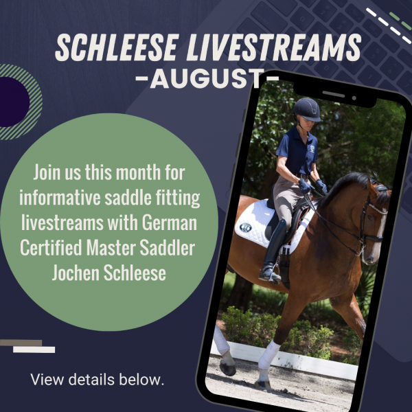 Schleese Livestream Schedule - August