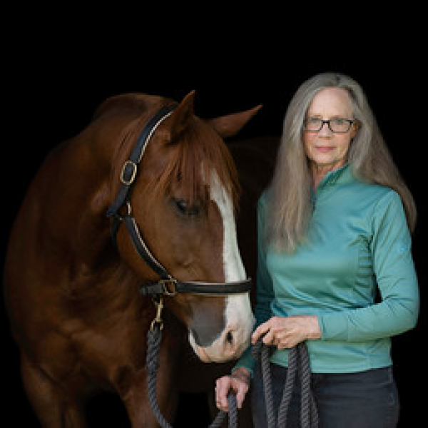 Elizabeth Wilson, CEE – Schleese Distributor A photo of Elizabeth Wilson with her horse.