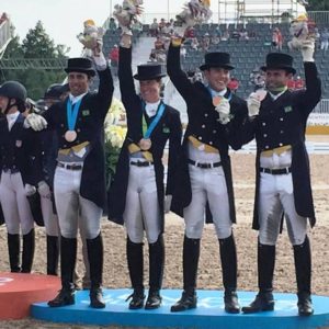Equestrian Dressage Team Brazil - Sarah Waddell