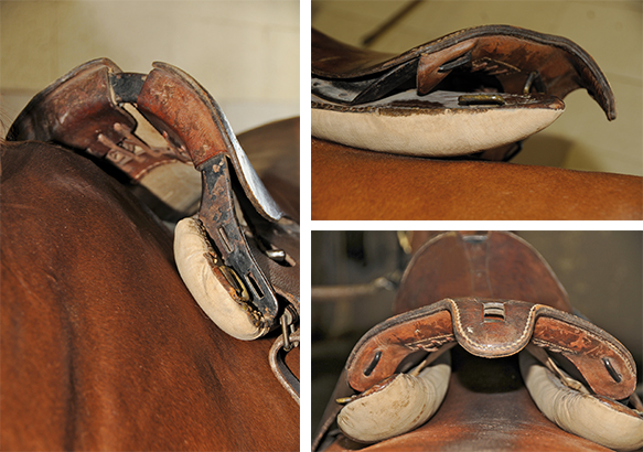 This older military saddle has many advantages in its design which should be taken into consideration by modern saddle manufacturers.